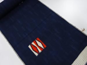 アンティーク　正絹　紬　着尺反物